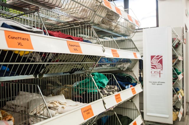 Il Servizio Guardaroba di OSF
