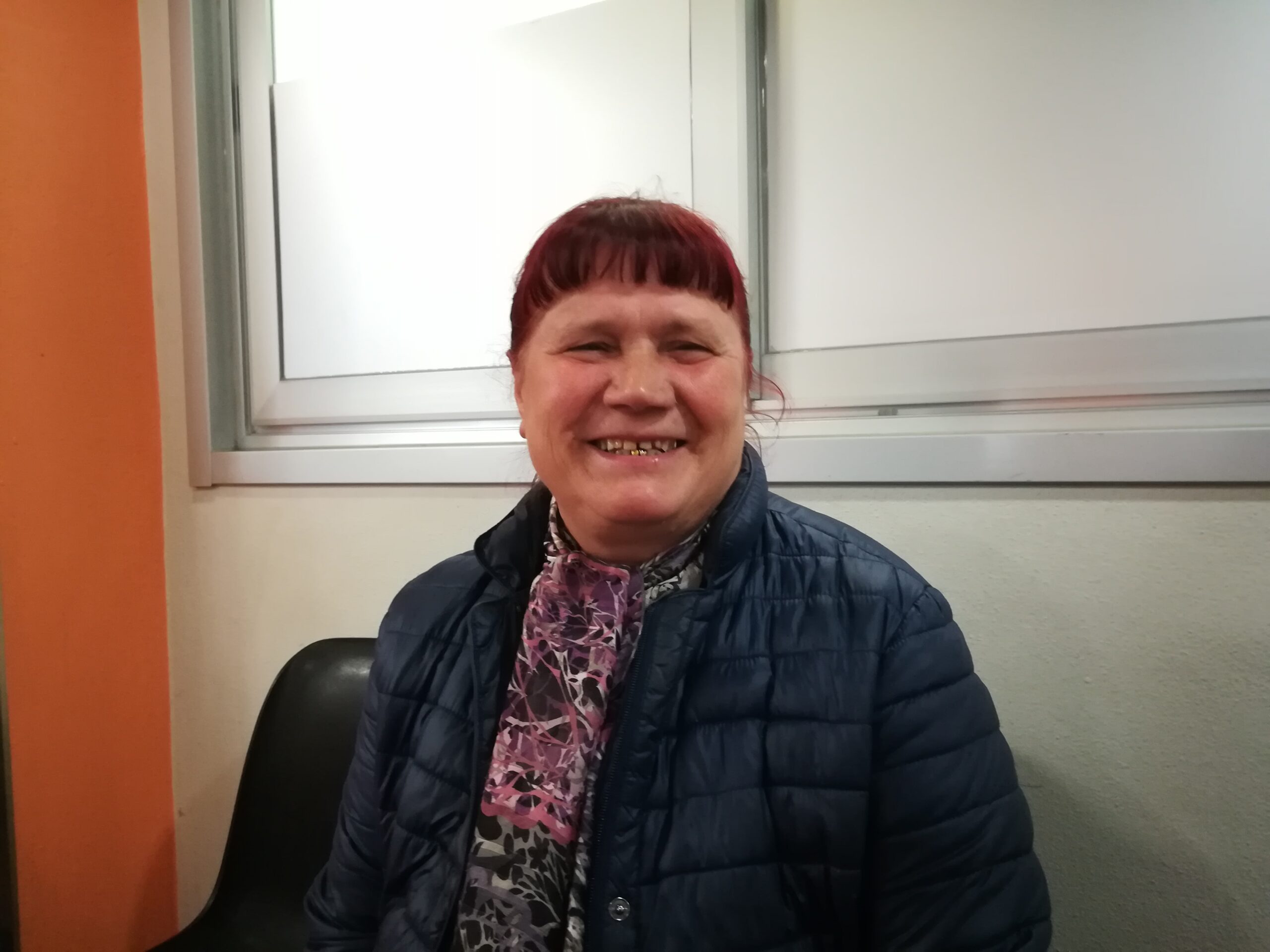 Nina viene a fare la doccia in OSF