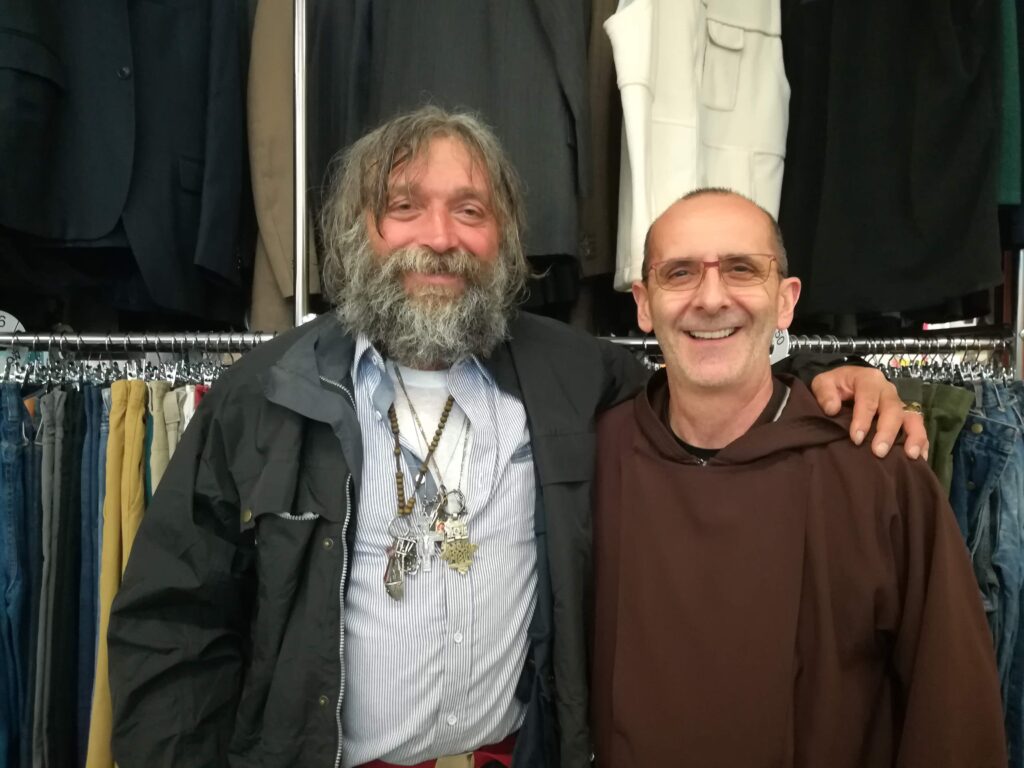 valentin, utente osf alle docce