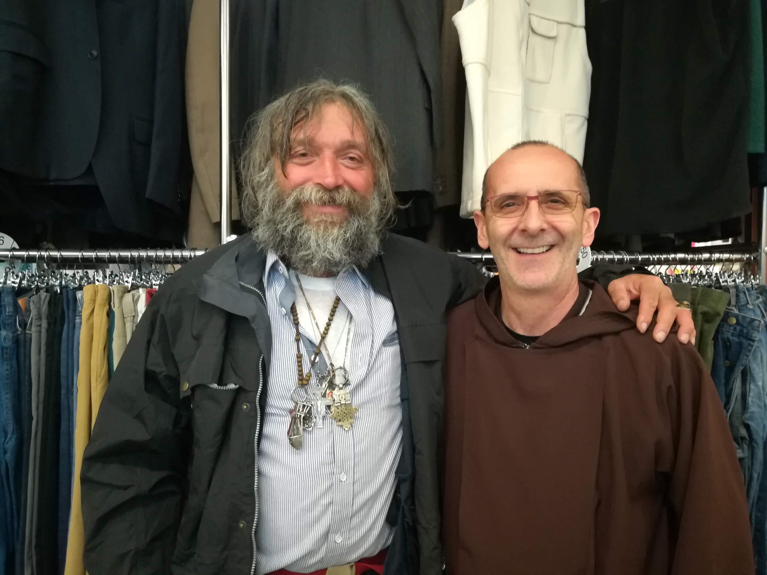 valentin, utente osf alle docce