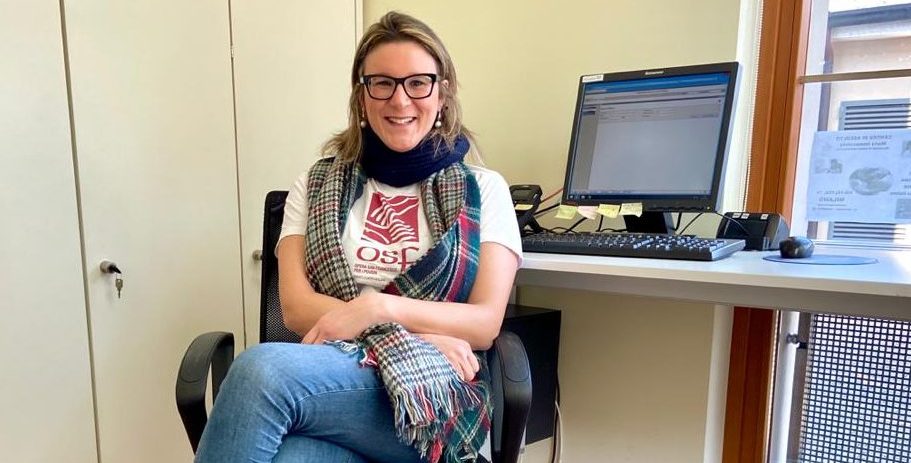 Federica, volontaria servizio accoglienza