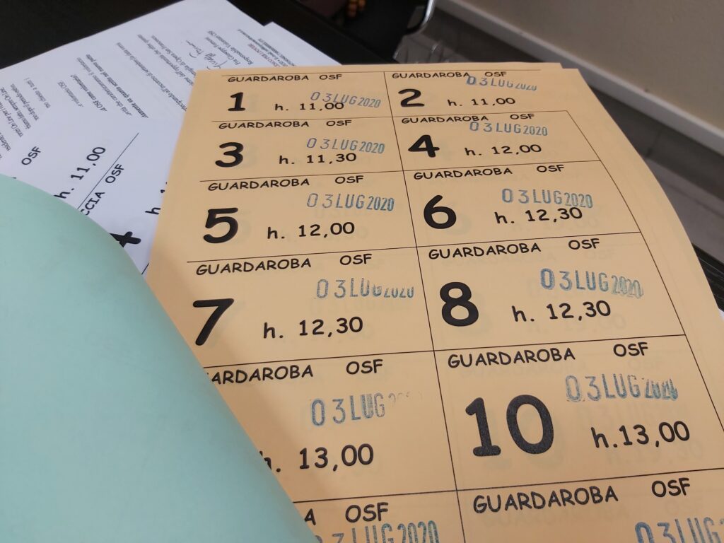 guardaroba numeri