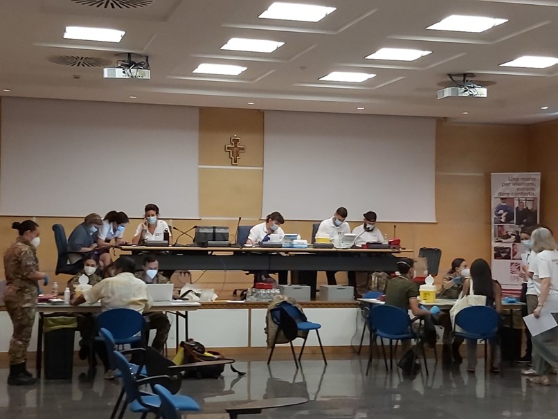 Anche gli ospiti di Opera San Francesco si vaccinano | OSF